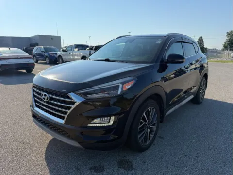 Black 2021 Hyundai Tucson Limited for sale in Terre Haute, IN