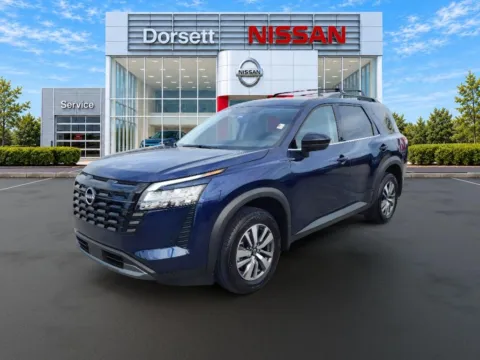 Blue 2026 Nissan Pathfinder SL for sale in Terre Haute, IN