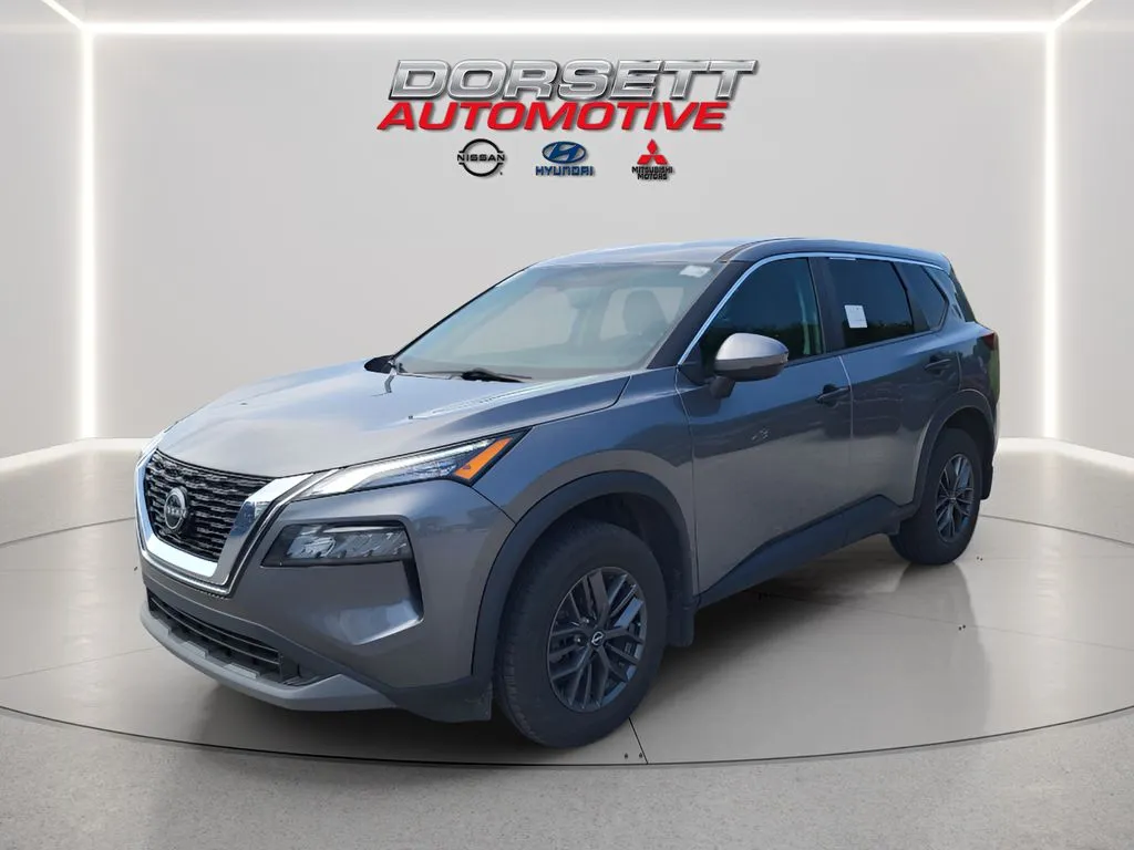 Gray 2022 Nissan Rogue S for sale in Terre Haute, IN