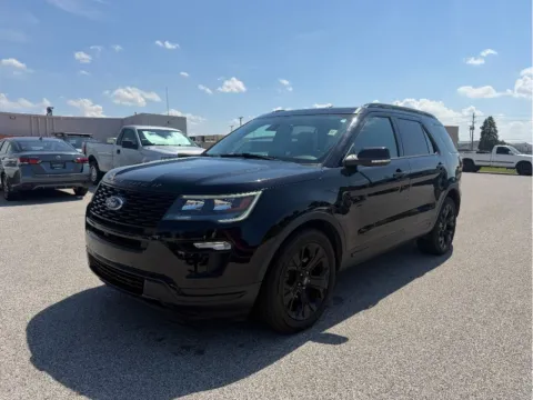 Black 2019 Ford Explorer Sport for sale in Terre Haute, IN