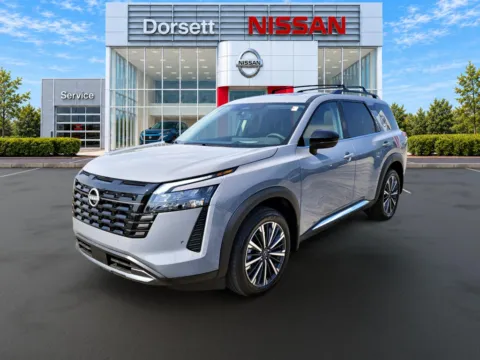 Gray 2026 Nissan Pathfinder Platinum for sale in Terre Haute, IN