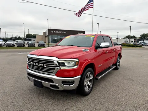 Red 2020 Ram 1500 Laramie for sale in Terre Haute, IN