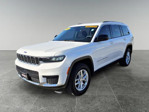 White 2023 Jeep Grand Cherokee L Laredo for sale in Terre Haute, IN