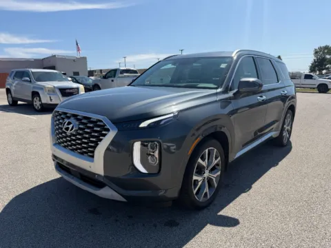 Gray 2021 Hyundai Palisade Limited for sale in Terre Haute, IN