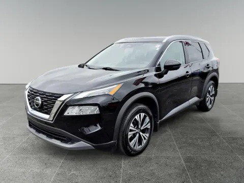 Black 2021 Nissan Rogue SV for sale in Terre Haute, IN