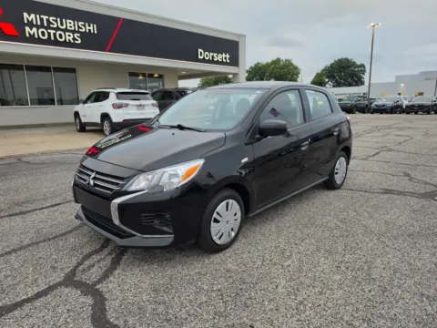 Black 2024 Mitsubishi Mirage ES for sale in Terre Haute, IN