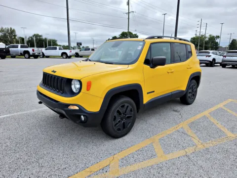 Yellow 2018 Jeep Renegade Upland Edition for sale in Terre Haute, IN