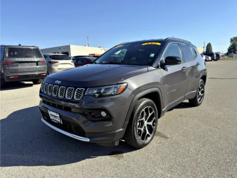 Gray 2024 Jeep Compass Limited for sale in Terre Haute, IN