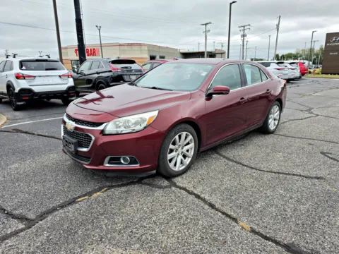 Red 2015 Chevrolet Malibu LT for sale in Terre Haute, IN