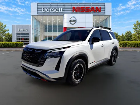 White 2026 Nissan Pathfinder Rock Creek for sale in Terre Haute, IN