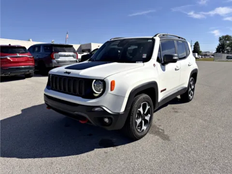 White 2021 Jeep Renegade Trailhawk for sale in Terre Haute, IN