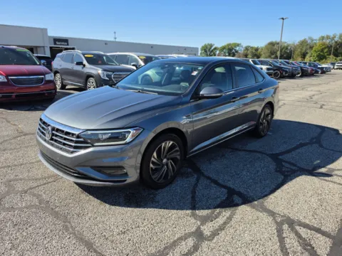 Gray 2019 Volkswagen Jetta SEL Premium for sale in Terre Haute, IN
