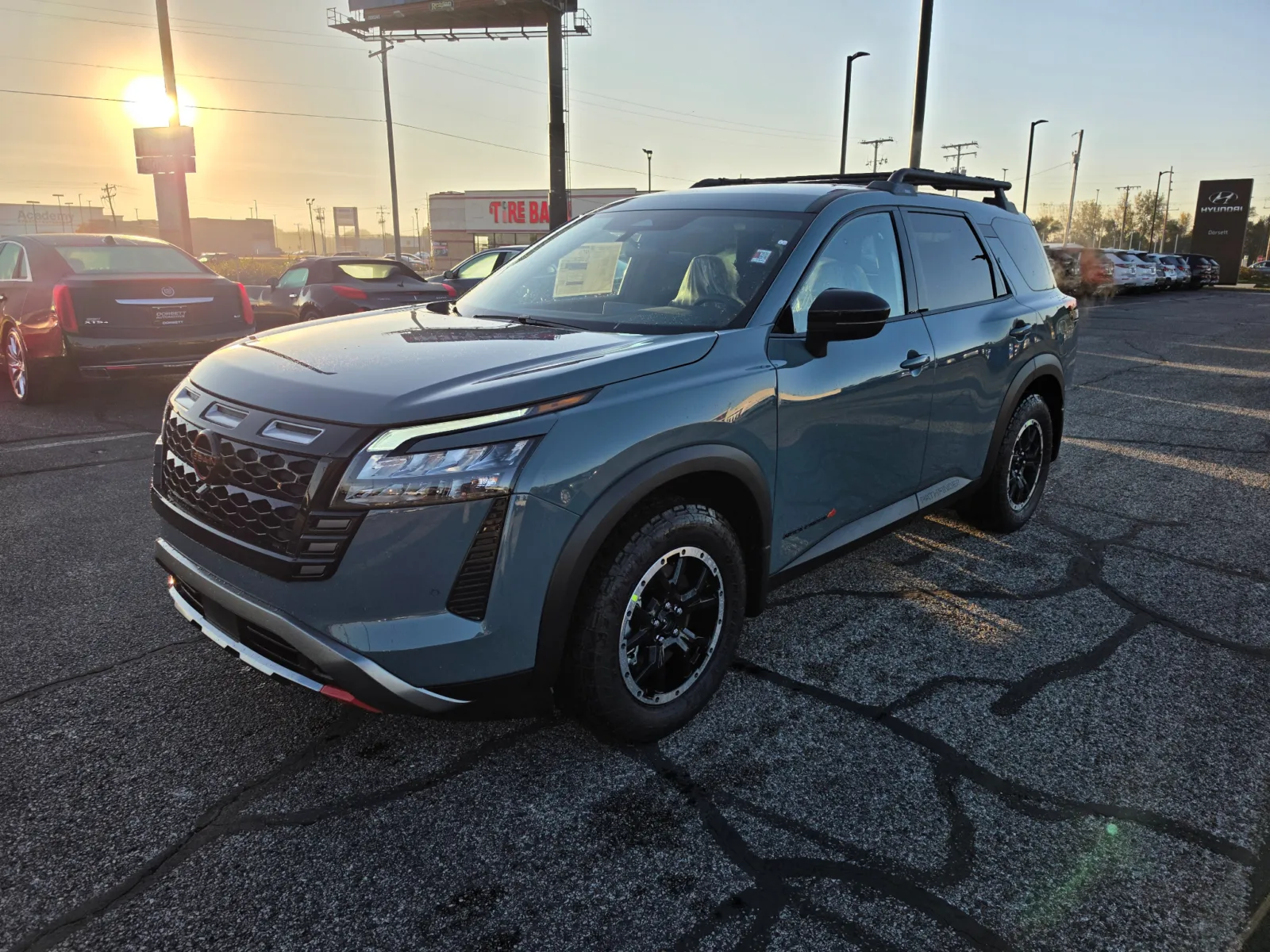 Green 2026 Nissan Pathfinder Rock Creek for sale in Terre Haute, IN