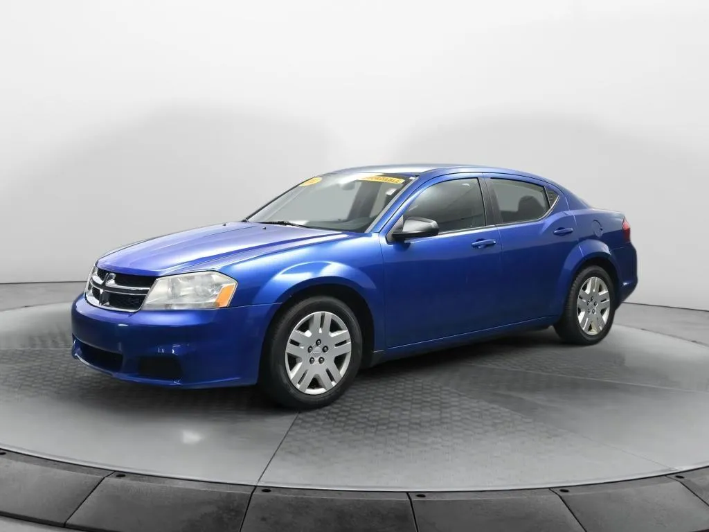 Blue 2014 Dodge Avenger SE for sale in Terre Haute, IN