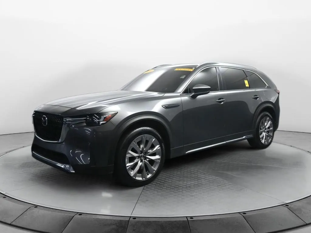 Gray 2024 Mazda CX-90 3.3 Turbo Premium for sale in Terre Haute, IN