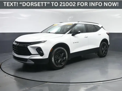 White 2023 Chevrolet Blazer LT for sale in Terre Haute, IN