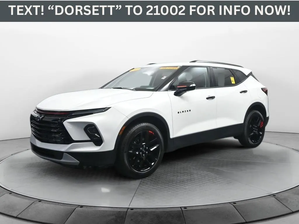 White 2023 Chevrolet Blazer LT for sale in Terre Haute, IN