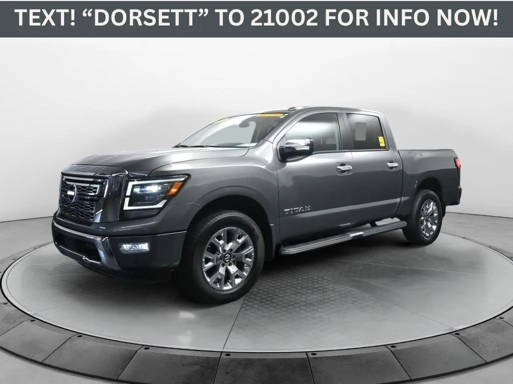 Gray 2021 Nissan Titan SL for sale in Terre Haute, IN