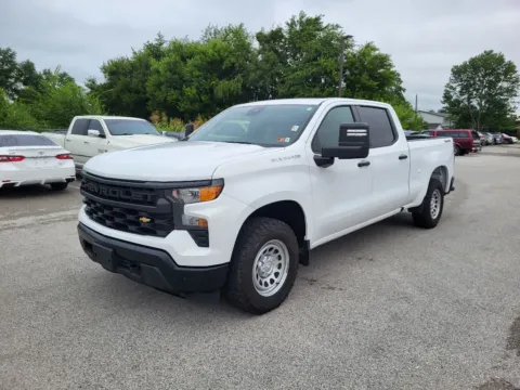 White 2023 Chevrolet Silverado 1500 Work Truck for sale in Terre Haute, IN