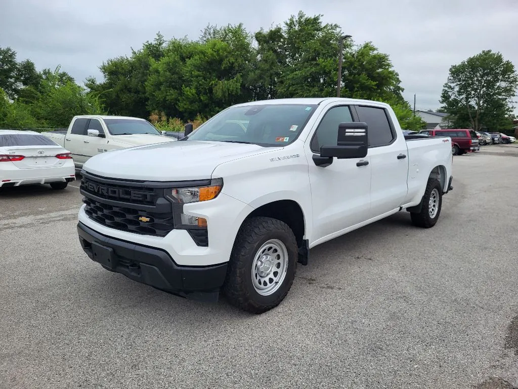 White 2023 Chevrolet Silverado 1500 Work Truck for sale in Terre Haute, IN
