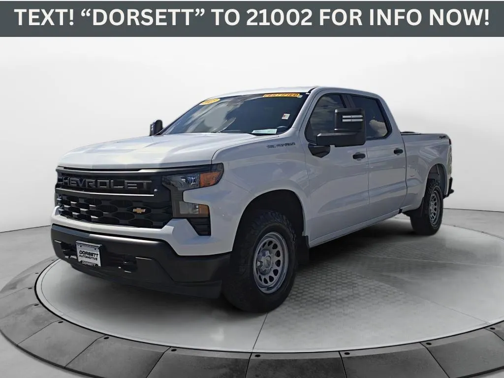 White 2023 Chevrolet Silverado 1500 Work Truck for sale in Terre Haute, IN