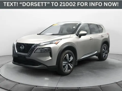 Silver 2021 Nissan Rogue SL for sale in Terre Haute, IN