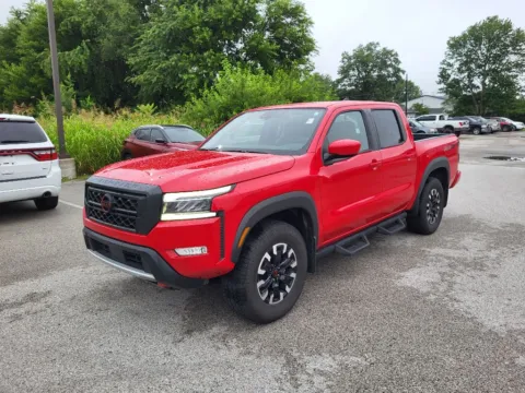 Red 2022 Nissan Frontier PRO-4X for sale in Terre Haute, IN