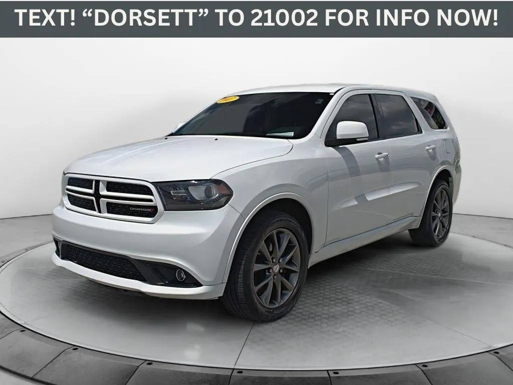 White 2017 Dodge Durango GT for sale in Terre Haute, IN