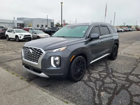 Gray 2021 Hyundai Palisade SEL for sale in Terre Haute, IN