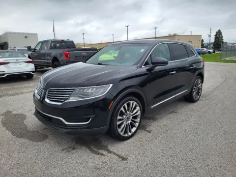 Black 2016 Lincoln MKX Reserve for sale in Terre Haute, IN