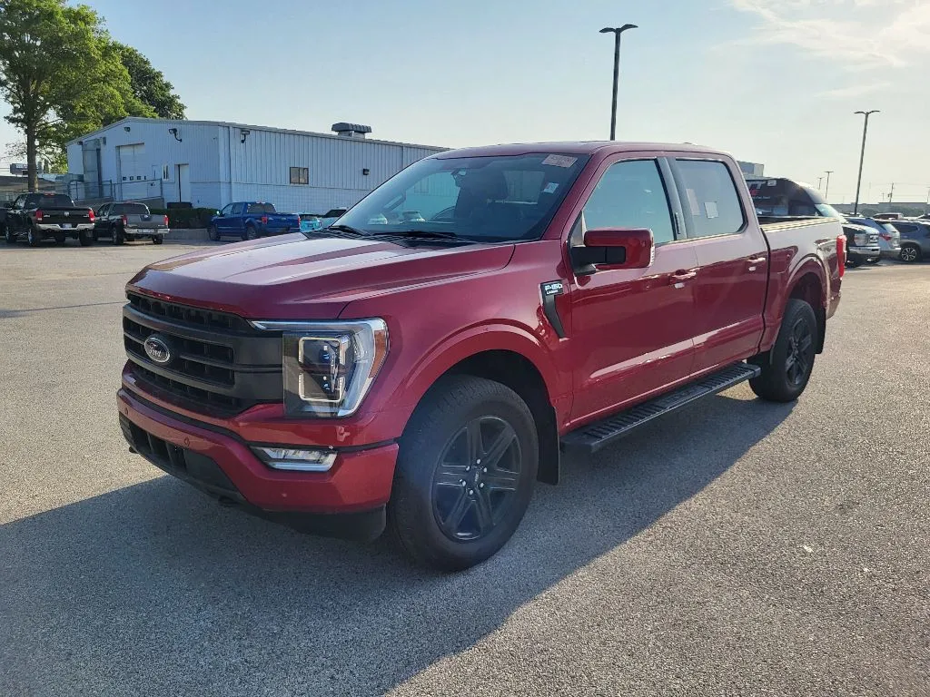 Red 2022 Ford F-150 LARIAT for sale in Terre Haute, IN