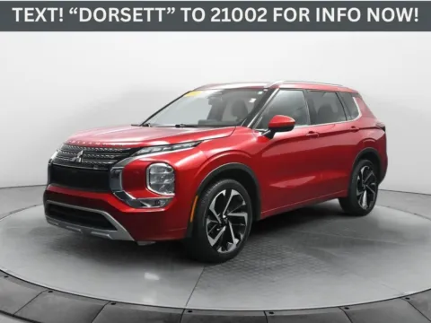 Red 2023 Mitsubishi Outlander SEL for sale in Terre Haute, IN