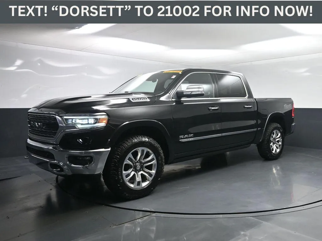 Black 2022 Ram 1500 Limited for sale in Terre Haute, IN