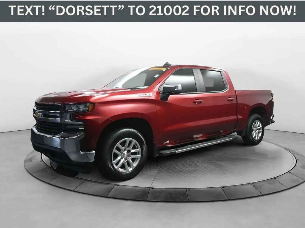 Red 2019 Chevrolet Silverado 1500 LT for sale in Terre Haute, IN