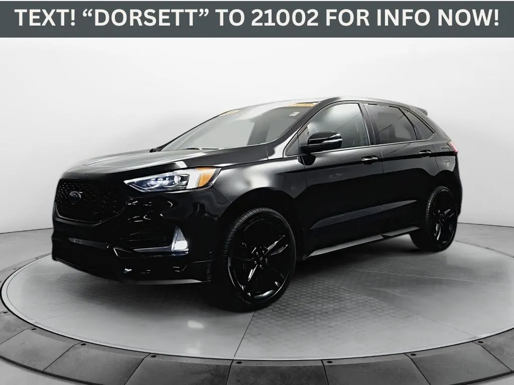 Black 2020 Ford Edge ST for sale in Terre Haute, IN