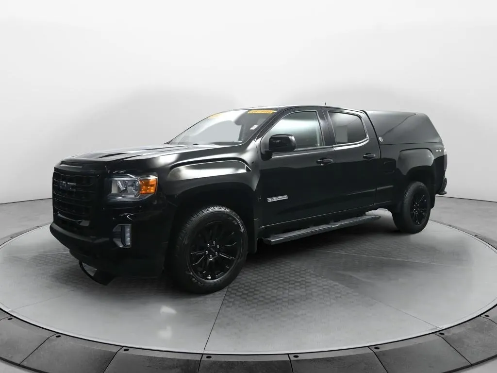 Black 2022 GMC Canyon 4WD Elevation for sale in Terre Haute, IN