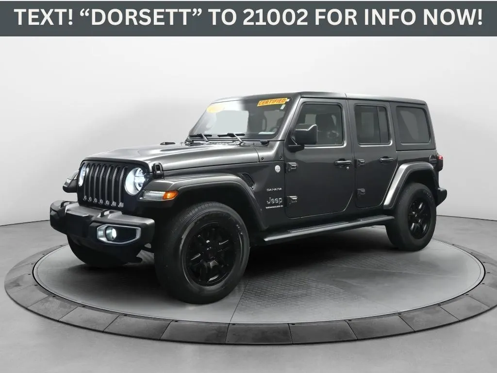 Gray 2023 Jeep Wrangler Sahara for sale in Terre Haute, IN