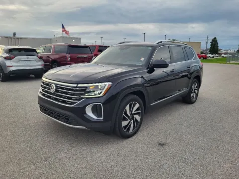 Black 2024 Volkswagen Atlas 2.0T SEL for sale in Terre Haute, IN
