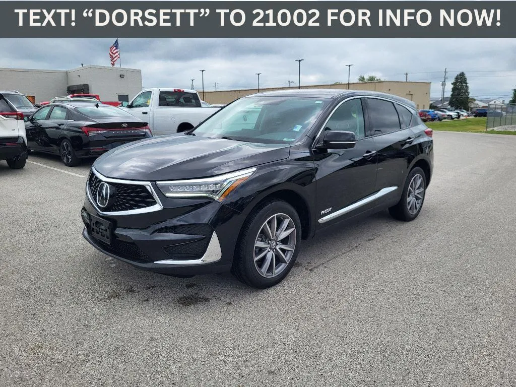 Black 2020 Acura RDX w/Technology Pkg for sale in Terre Haute, IN