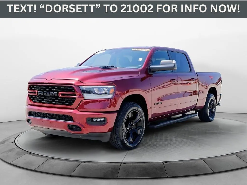 Red 2022 Ram 1500 Sport for sale in Terre Haute, IN