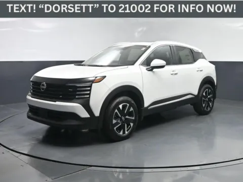 White 2025 Nissan Kicks SV for sale in Terre Haute, IN