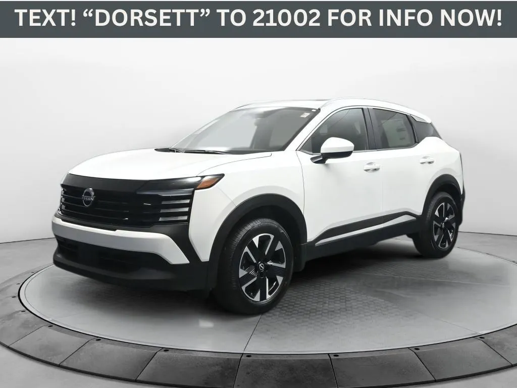 White 2025 Nissan Kicks SV for sale in Terre Haute, IN