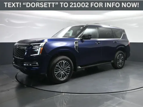 Blue 2025 Nissan Armada SL for sale in Terre Haute, IN
