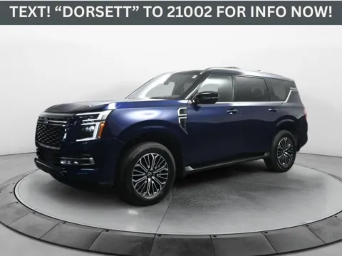 Blue 2025 Nissan Armada SL for sale in Terre Haute, IN