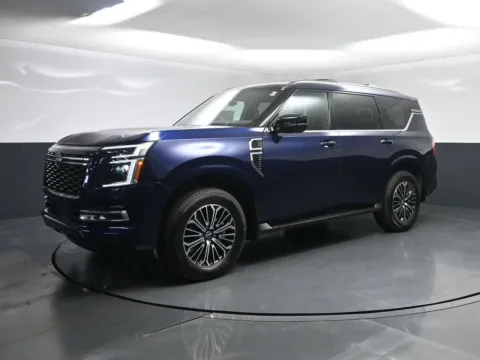 Blue 2025 Nissan Armada SL for sale in Terre Haute, IN
