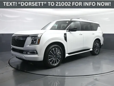 White 2025 Nissan Armada Platinum Reserve for sale in Terre Haute, IN