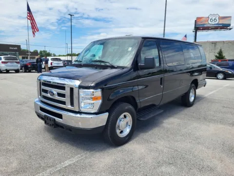 Black 2012 Ford Econoline Wagon E350 SD Club Wagon XLT for sale in Terre Haute, IN