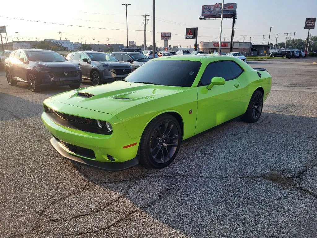 Green 2023 Dodge Challenger R/T Scat Pack for sale in Terre Haute, IN