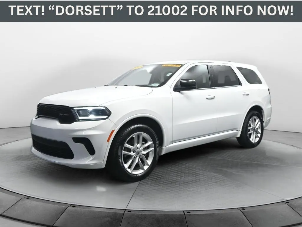 White 2023 Dodge Durango GT for sale in Terre Haute, IN