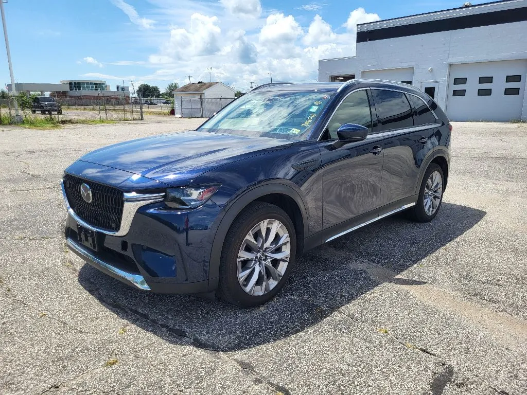 Blue 2024 Mazda CX-90 3.3 Turbo Premium for sale in Terre Haute, IN